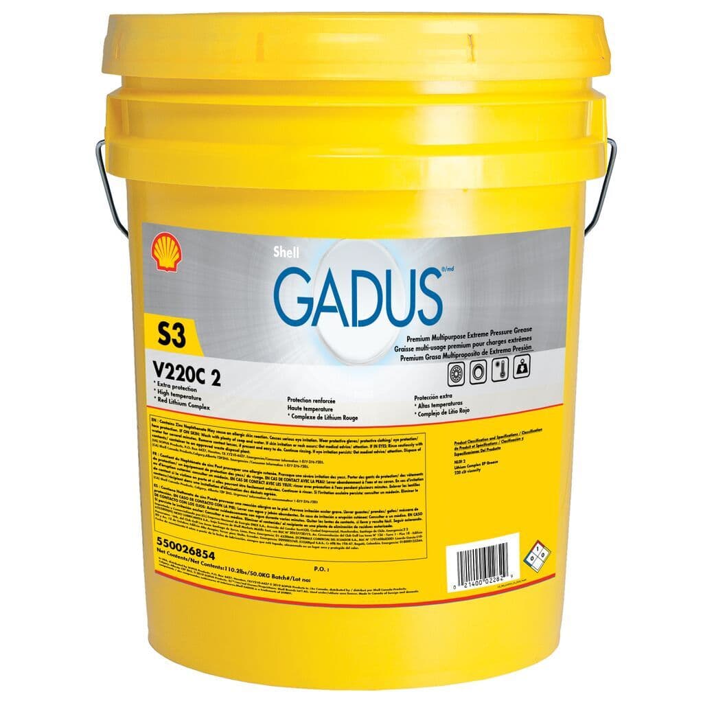 Shell Gadus S3 V220C 2 (Peanut Butter Grease, now dyed Red)