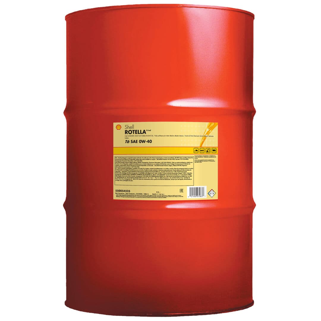 Shell Rotella T6 0W-40 (CJ-4) Full Synthetic